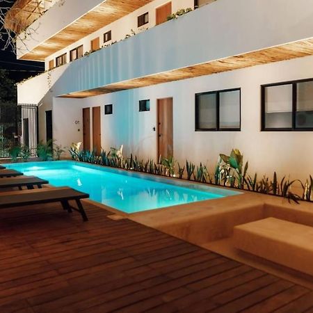Cozy Apartment With Pool In Bacalar Center Exteriör bild