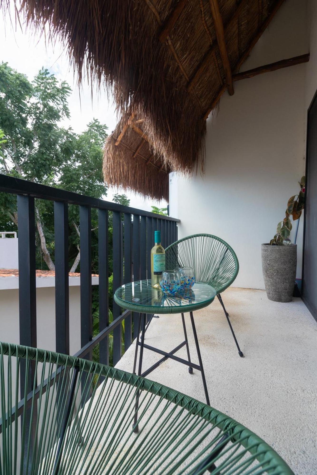 Cozy Apartment With Pool In Bacalar Center Exteriör bild