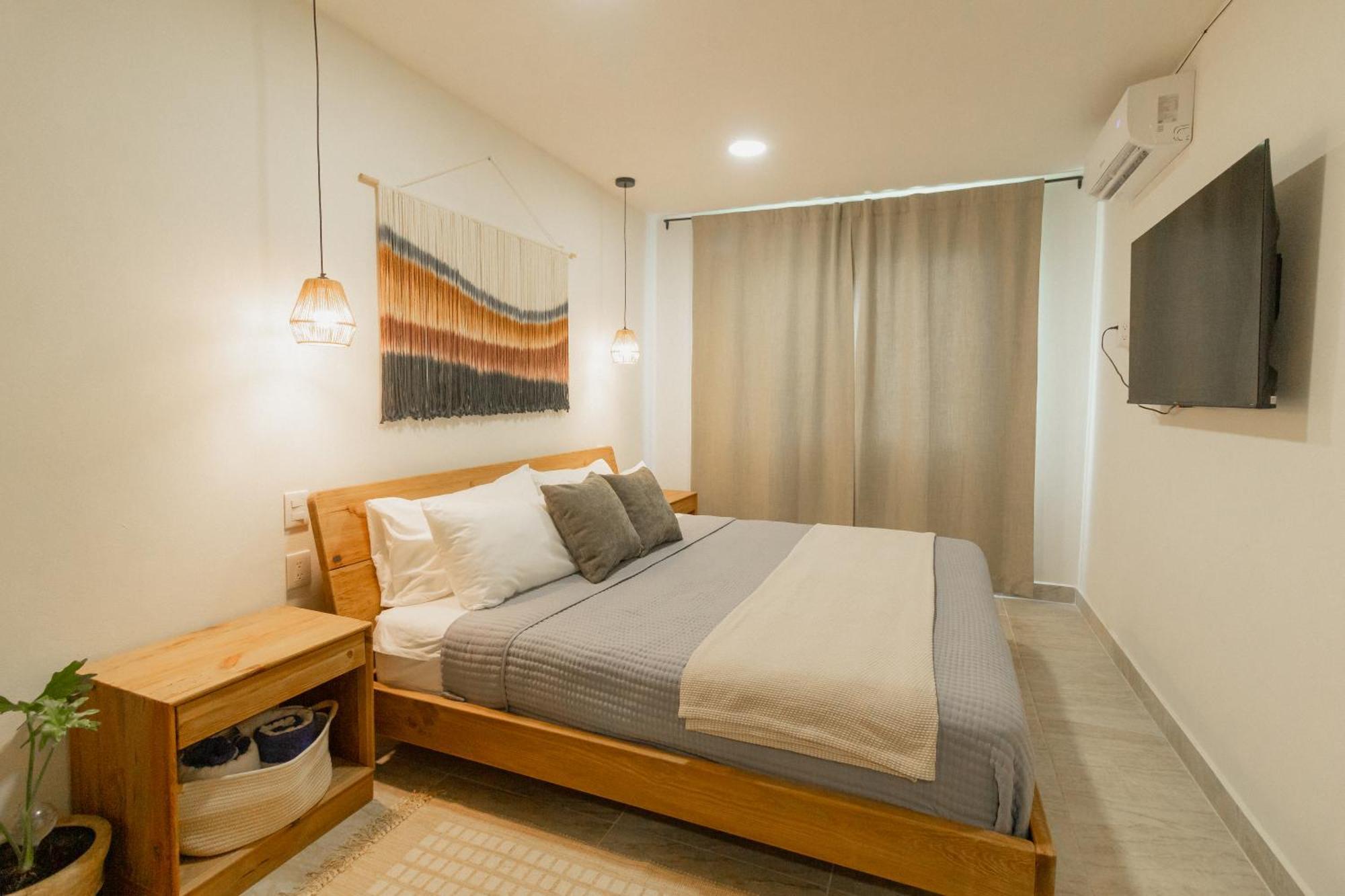 Cozy Apartment With Pool In Bacalar Center Exteriör bild